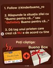 Castiga unul dintre cele 5 carduri cadou multibrand Vouchers Depot impreuna cu un Kinder Bueno Box