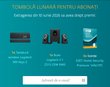 Castiga o tastatură wireless Logitech MX Keys S, un set de boxe Logitech 2.1 Z313 25W RMS sau licențe ESET Internet Security