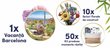 Castiga o vacanță de poveste la Barcelona, seturi aranjamente florale decorative de construit sau coșuri cu produse Dove pentru momentele tale de răsfăț-copie