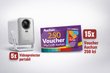 Castiga video proiectoare portabile Acer Aopen sau vouchere Auchan în valoare de 250 de lei fiecare