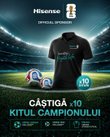 Castiga kituri de suporter Hisense x FIFA 2026