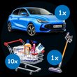 Castiga o mașină MG3 Hybrid+ Explore, un aspirator vertical Dyson V12 Slim Detect Absolute sau kituri Hygienium pentru curățenia casei