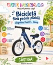 Castiga o bicicletă fără pedale pliabilă Chipolino Fold X – Navy