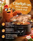 Castiga aparate slow cooker Crock-Pot numai bune pentru rețete delicioase și mese care adună toată familia în jurul lor