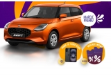 Castiga o masina Suzuki Swift, un telefon iPhone 16 sau vouchere de reducere Glovo sau eMAG 