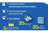 Castiga vouchere Lego in valoare de 500 lei fiecare, poncho-uri de baie sau produse Johnson's Baby