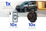 Castiga o masina Dacia Duster Extreme, un telefon iPhone 16 sau alte super premii