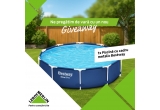 Castiga o piscina Bestway ideala pentru momentele de relaxare in curte, alaturi de familie sau prieteni