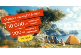 Castiga 10.000 lei bani pentru vacanța sau vouchere la Decathlon