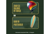 Castiga un zbor cu balonul in Turcia sau surf in Portugalia alaturi de 3 prieteni