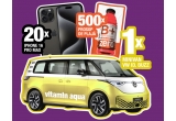 Castiga o masina electrica Volskwagen ID Buzz Pro sau un telefon iPhone 16 Pro Max