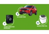 Castiga o mașina Fiat Grande Panda, o masina de spalat rufe Samsung sau o masina de paine Tefal