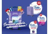 Castiga un troller American Tourister, vouchere Wizz Air sau vouchere Fashion Days