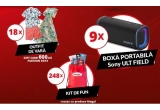 Castiga o boxa portabila Sony, vouchere Fashion Days sau pachete cu produse Mogyi