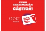 Castiga vouchere Auchan de 100 lei fiecare