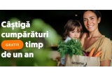 Castiga cumparaturi gratuite pentru un an intreg in valoare de 75.000 Ron sau unul dintre cele 99 de premii fantastice