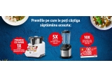 Castiga un robot multifunctional Monsieur Cuisine, blender de mana Philps Seria 7000 sau vouchere Lidl  de 300 lei fiecare