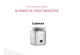 Castiga un aparat de facut inghetata Cuisinart