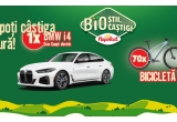 Caștiga o masina BMW i4 Gran Coupe electric sau biciclete electrice