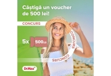 Castiga vouchere Dr Max in valoare de 500 lei fiecare 