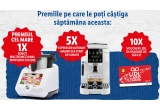 Castiga un robot de bucatarie multifunctional, un espressor De'Longhi Magnifica sau un voucher Lidl de 300 Lei