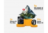 Castiga o vacanța de vis in Alpii Elvetieni sau telefoane iPhone 16 Pro Max