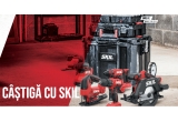 Castiga seturi de unelte Skil Brusless Power Core sau sute de premii instant