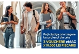 Castiga unul din cele 3 vouchere eMAG de 10000 lei 