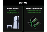 Caștiga un PlayStation 5 Slim sau vouchere eMAG in valoare de 500 sau 250 lei fiecare