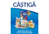Caștiga una dintre cutiile cadou pline de gust și bucurie