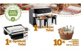 Castiga o friteuza dubla cu aer cald sau un gratar electric Tefal