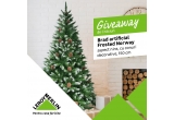 Castiga un brad artificial pentru o atmosfera de iarna direct in sufrageria ta