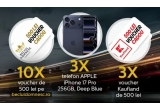 Castiga un telefon iPhone 17 Pro, vouchere Beciul Domnesc sau Kaufland de 500 sau 300 lei fiecare