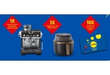 Castiga un espressor automat De'Longhi, o friteuza cu aer cald Philips sau vouchere Lidl de 500 lei fiecare