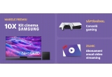 Castiga un kit cinema Samsung, o consola Playstation 5 sau abonamente Antena Play