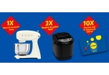 Castiga un robot de bucatarie multifunctional, o masina de paine Tefal sau un voucher Lidl de 500 Lei